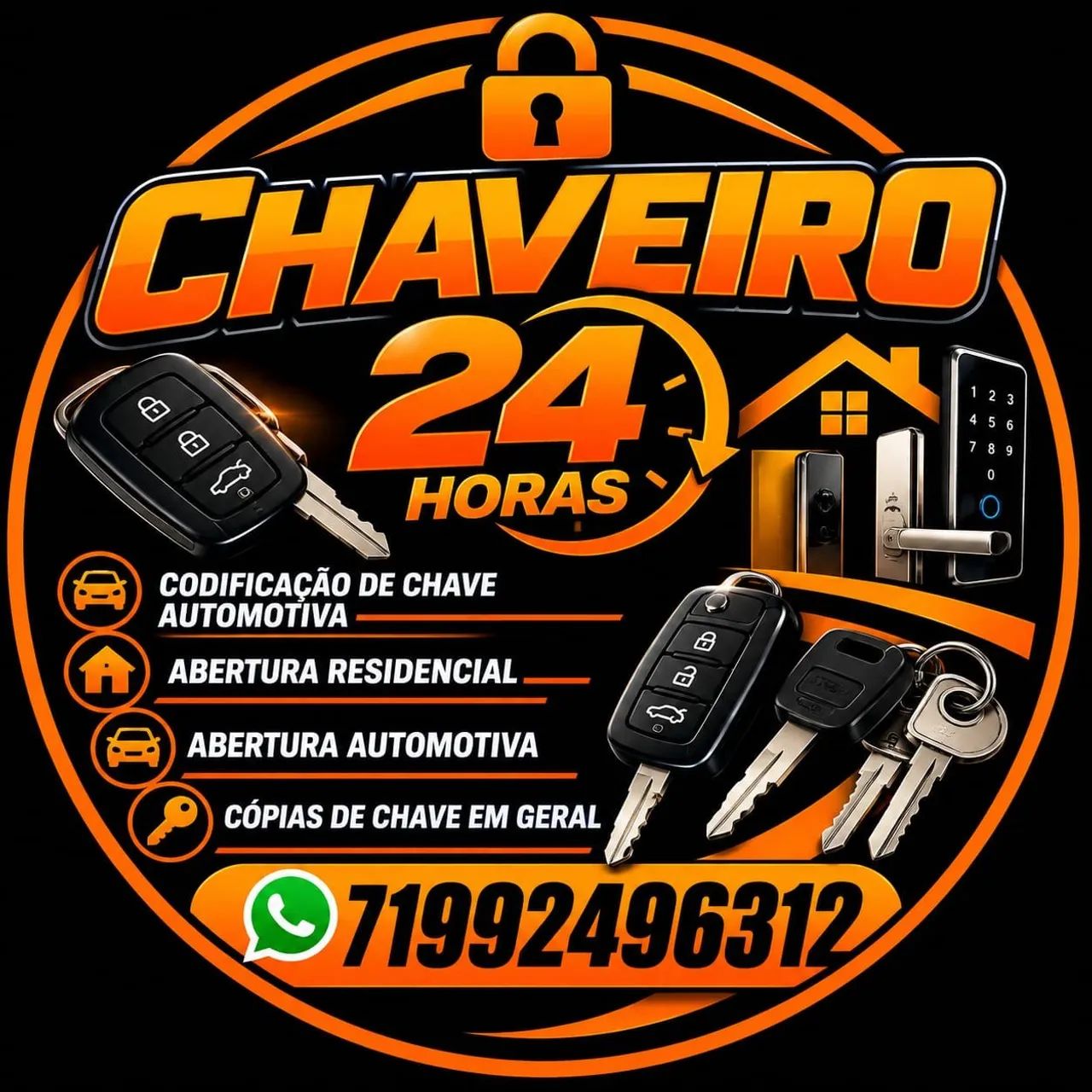 Chaveiro 24 horas 