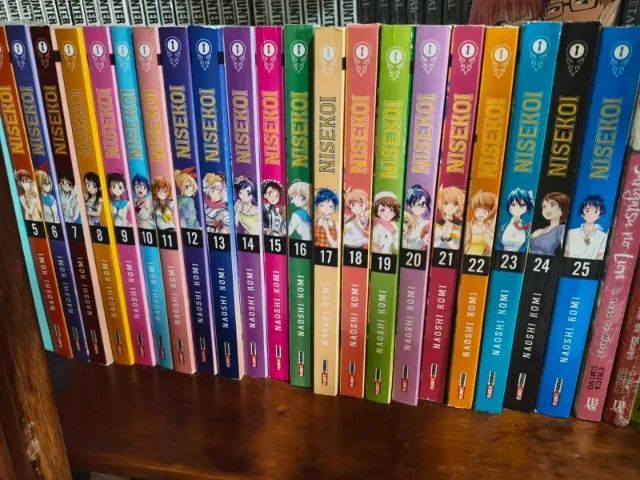 coleção mangás nisekoi - Foto 2