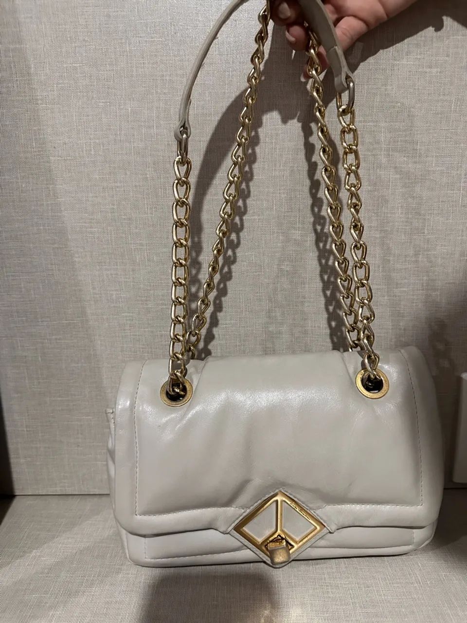 Bolsa couro Luiza Barcelos