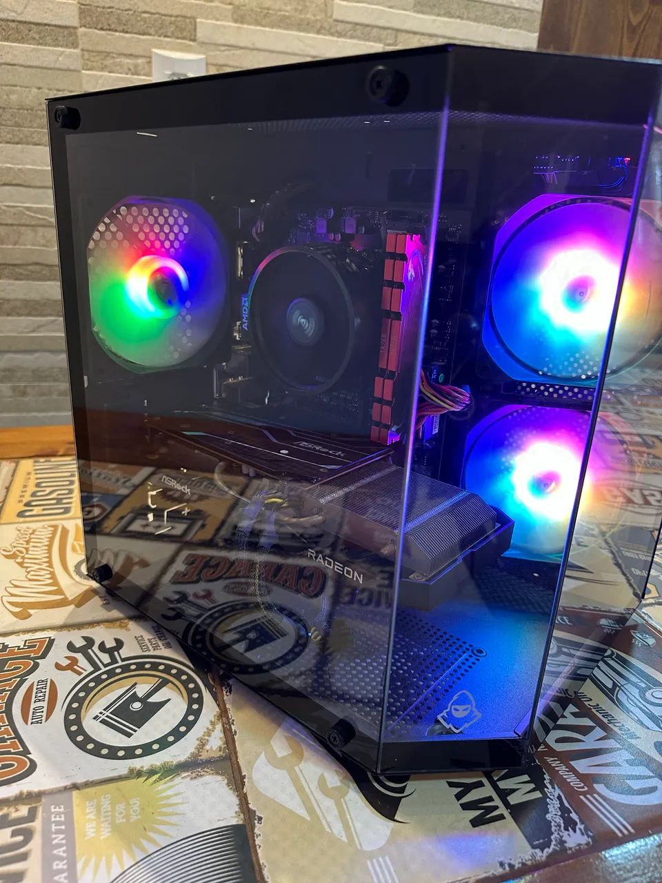 PC Gamer Ryzen 5 e RX 6600 - Foto 4