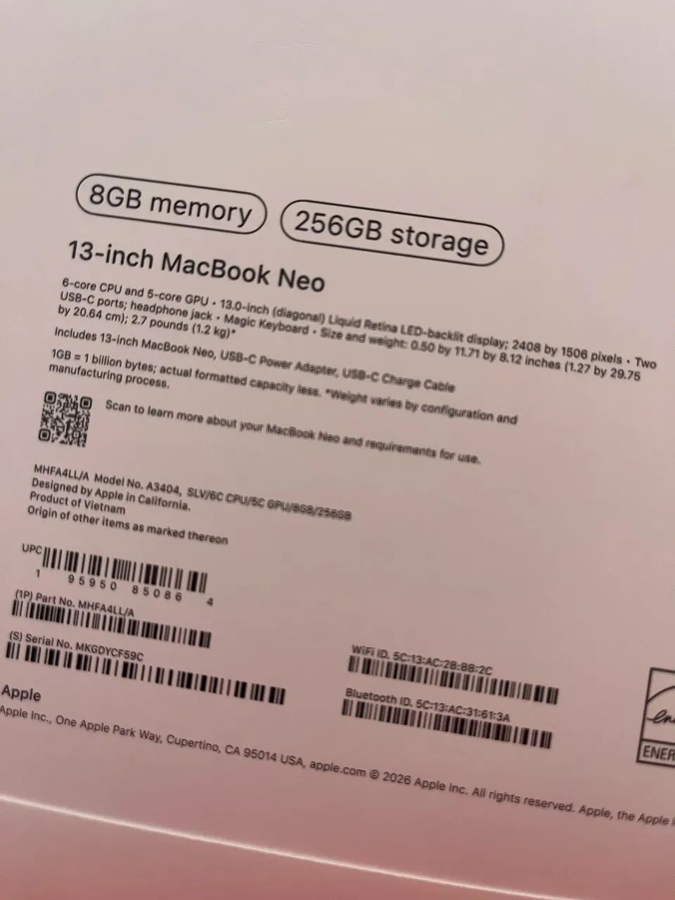 MacBook neo 13 inch  - Foto 3