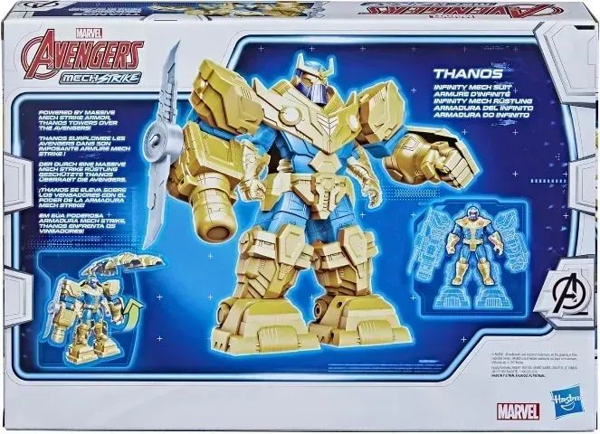 Boneco Avengers Mech Strike Thanos Mech Battle F0264 - Foto 2