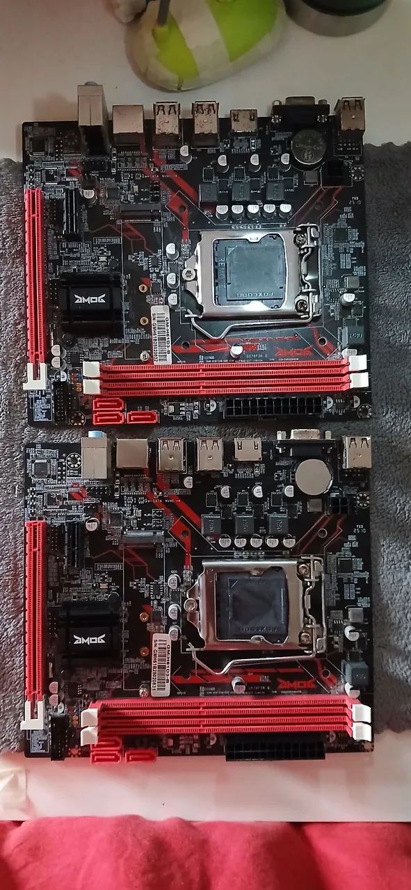 2x placas mães micro-ATX, GM-H61D3 COM DEFEITO - Foto 3