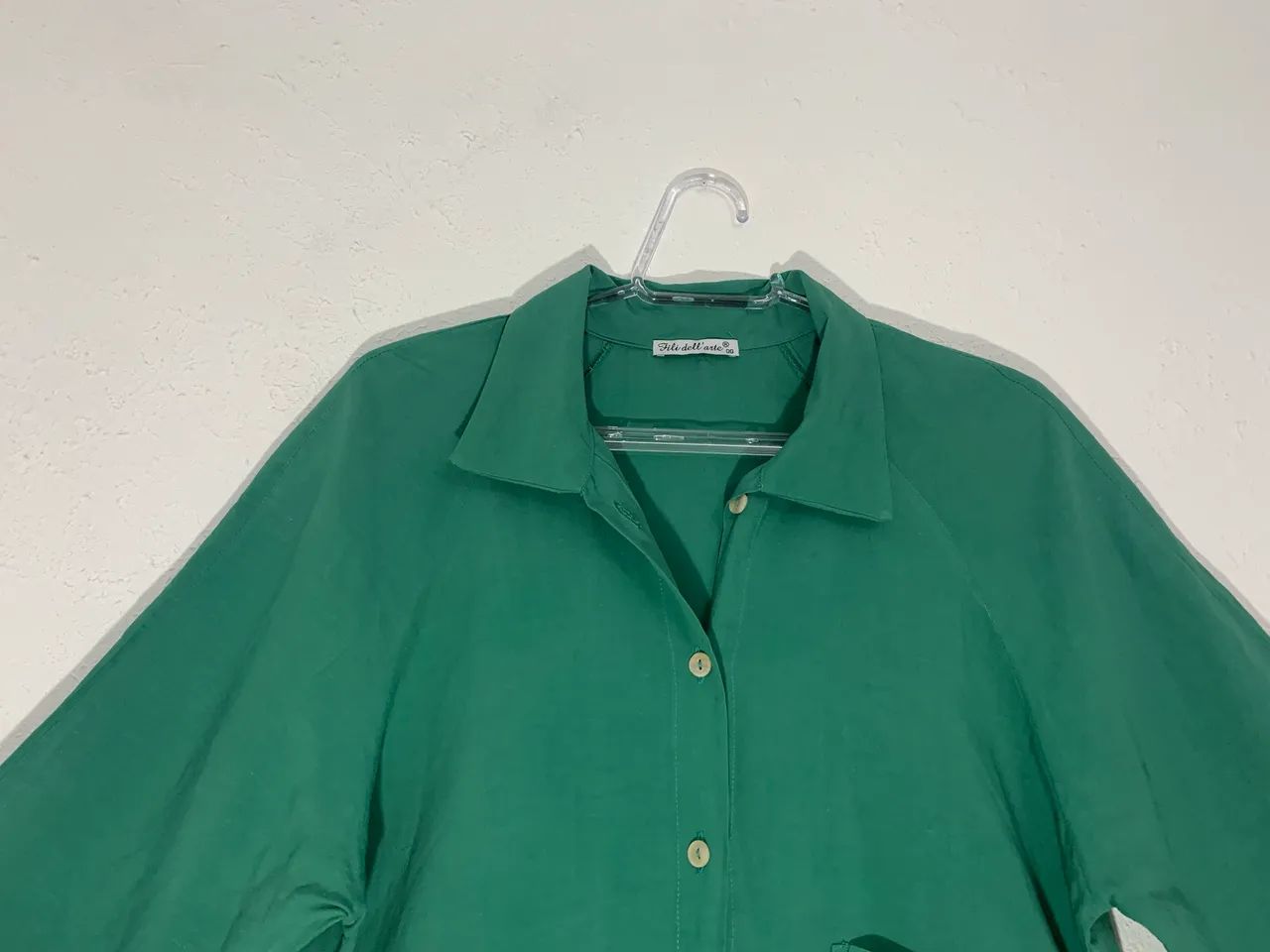 Vestido Filidellarte Tamanho Gg Verde Abotoar Ótimo Estado - Foto 2