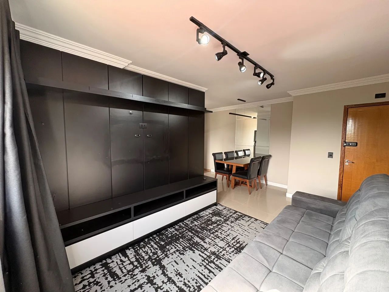 Apartamento Mobiliado para Locação com Suíte, Escritório, Sacada e Garagem Coberta - Foto 3