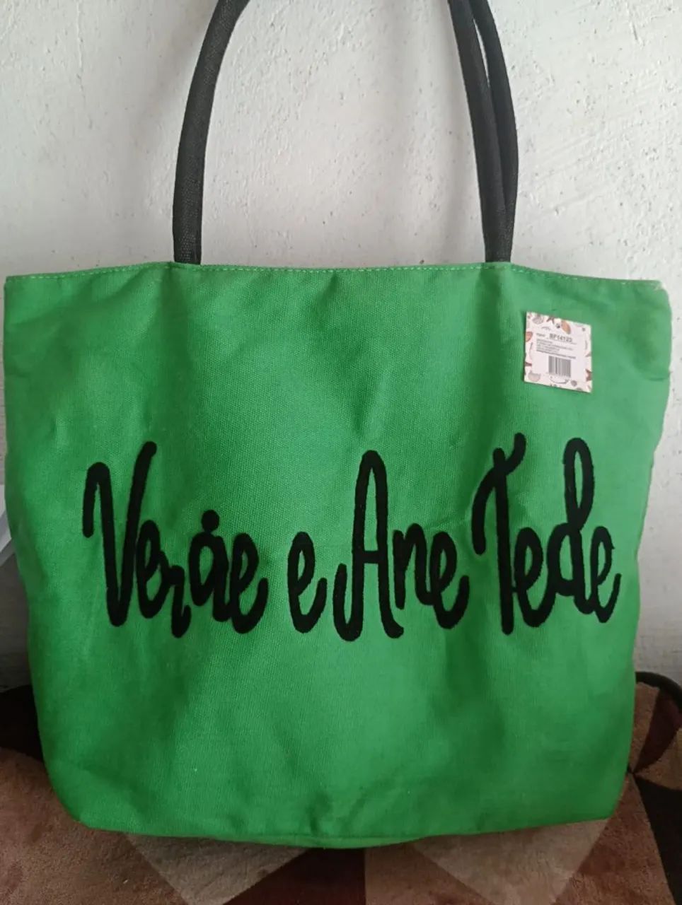 Bolsa verde grande 