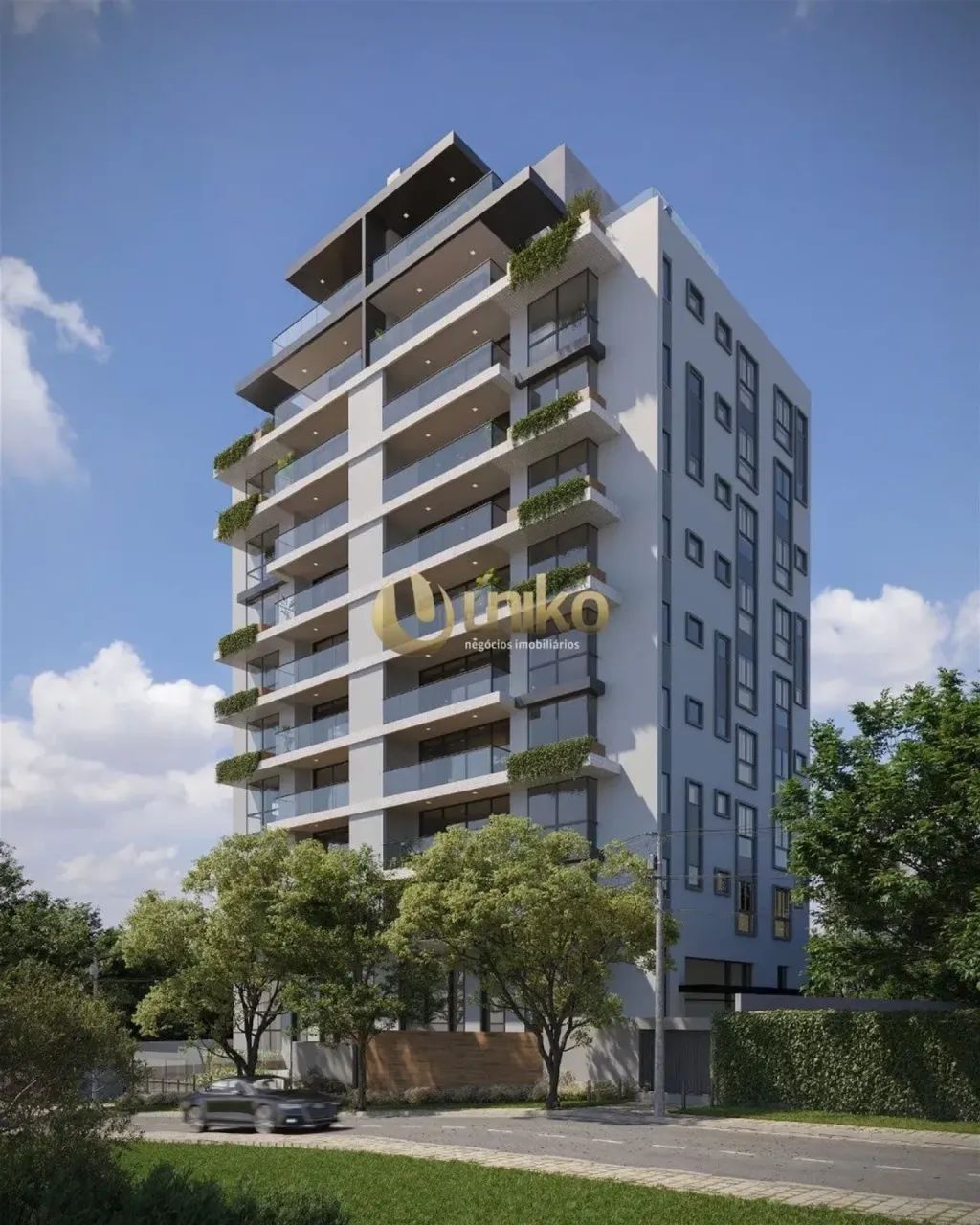 Apartamento em Rua Charmosa do Batel