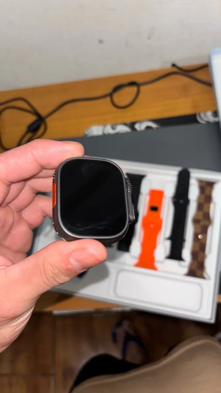Smartwatch HW Ultra2 Call Android 5G+ com Câmeras e Chip - Foto 3