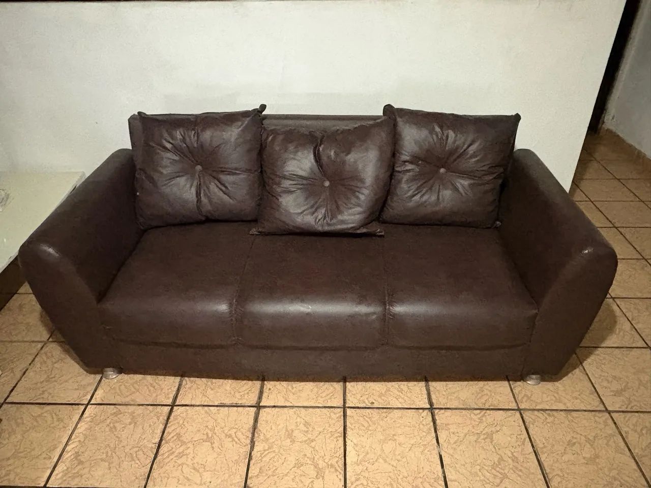 Sofá marrom  - Foto 2