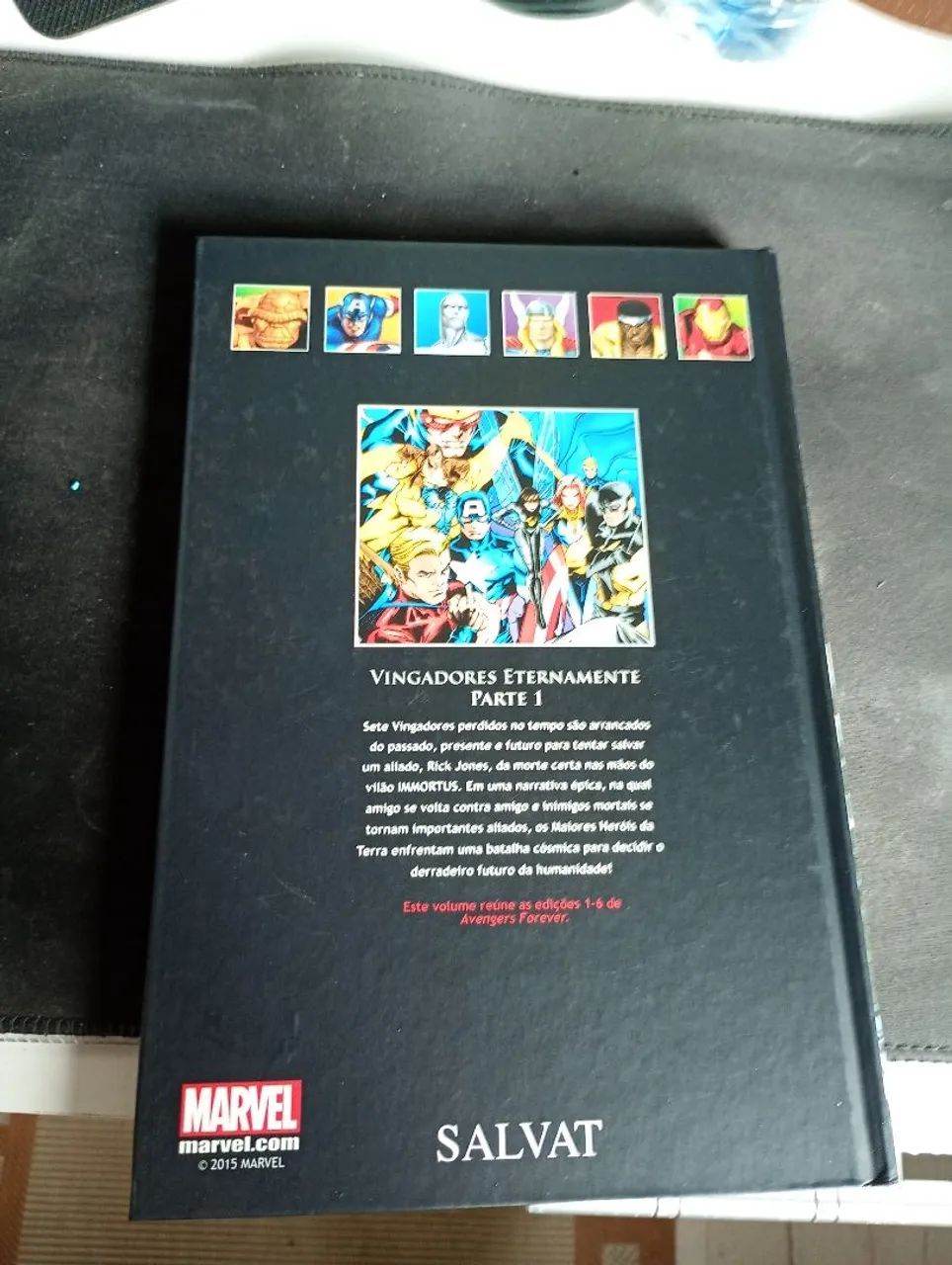 Coleção Marvel salvat vingadores eternamente parte 1 - Foto 2