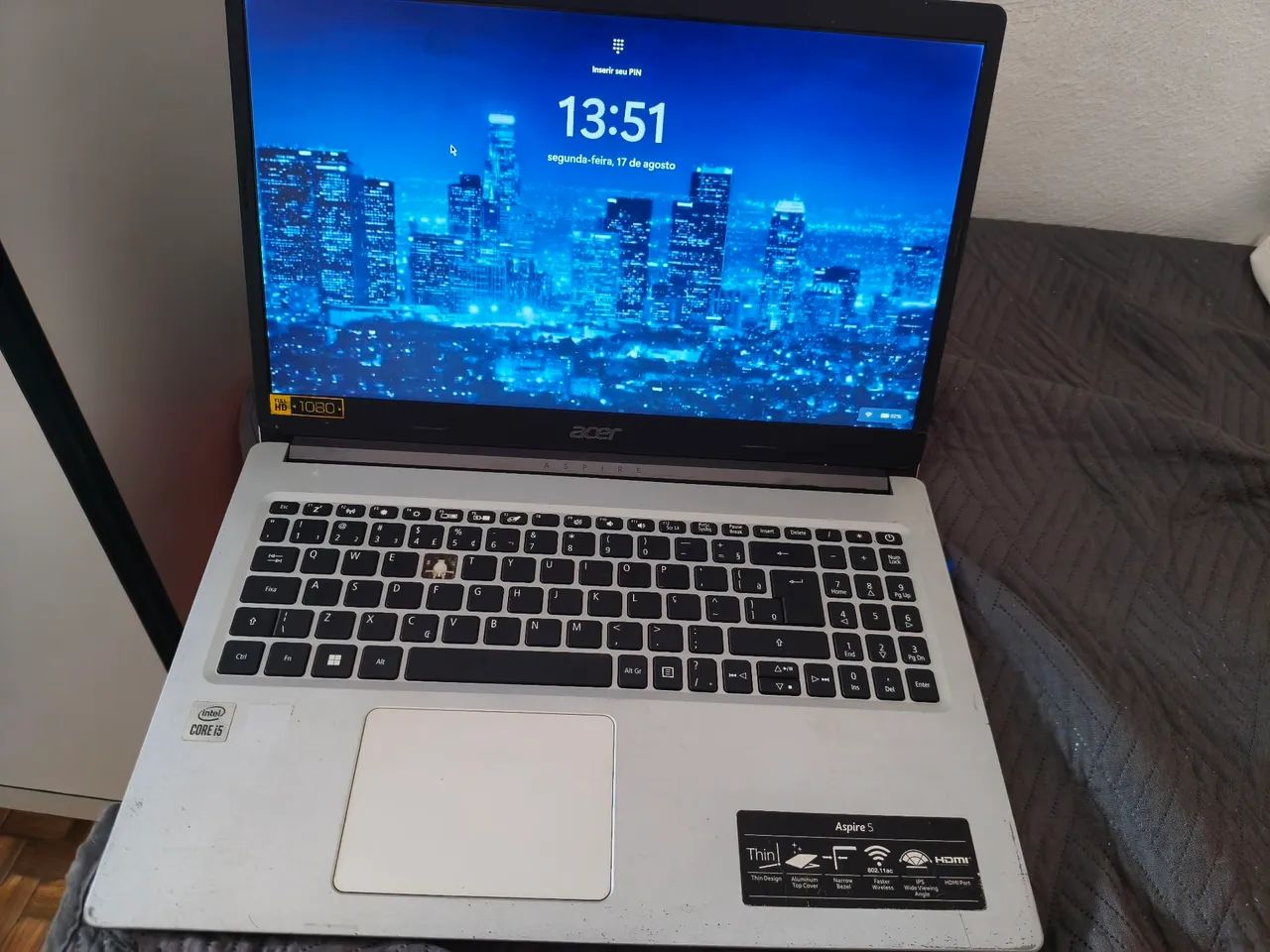 Notebook Acer aspire 5