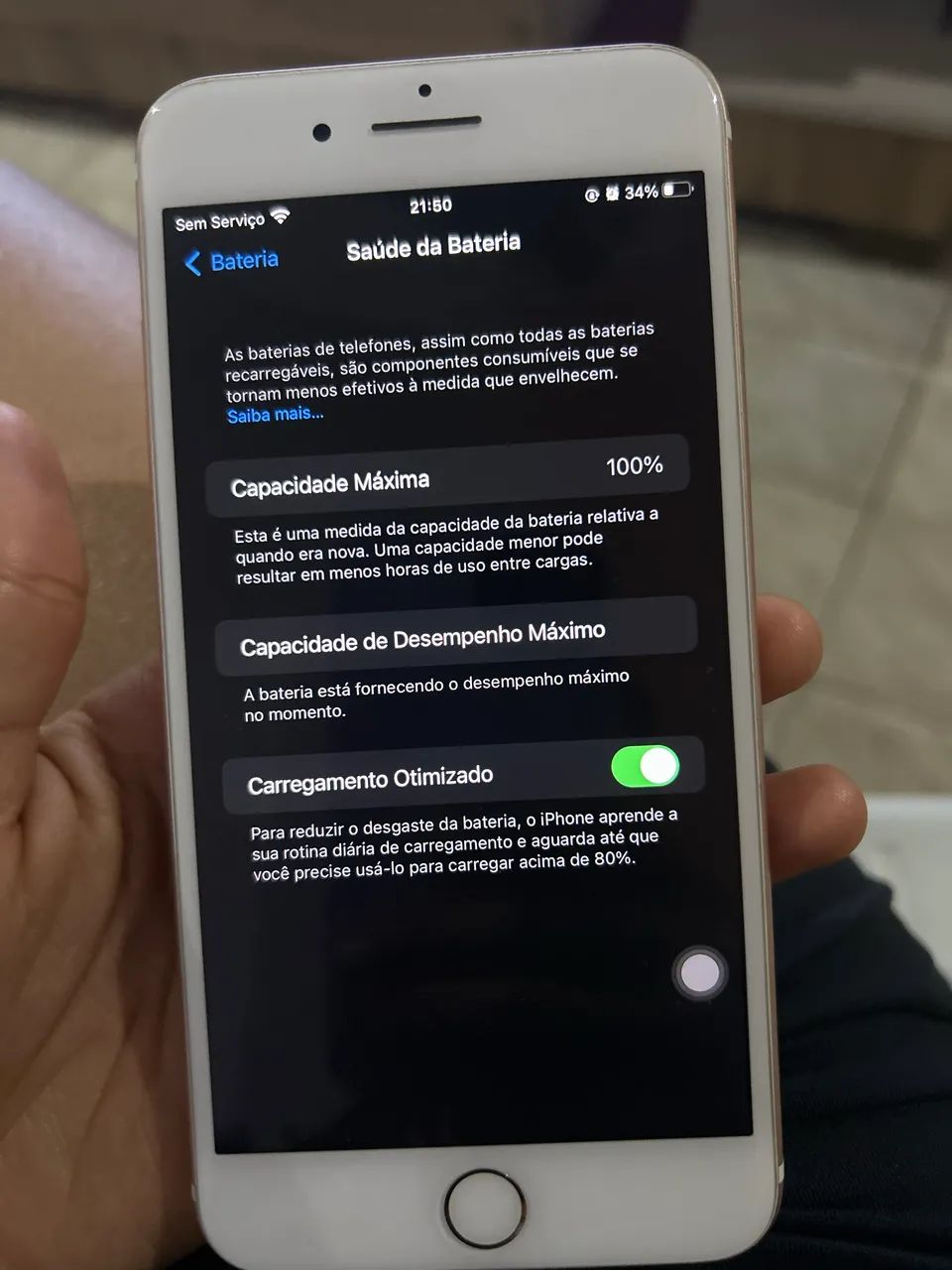 iPhone 7 Plus 128GB | Bateria Nova 100% e Tela Original - Foto 3