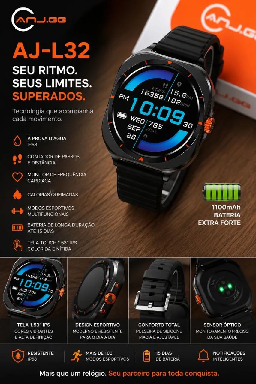 Smartwatch novo na caixa  - Foto 2