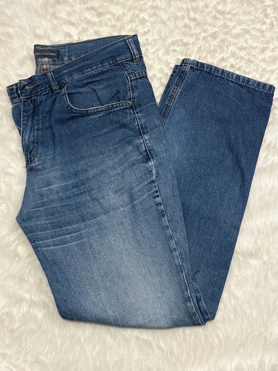 Calça Jeans Usada Masculina Azul Jeans Colombo