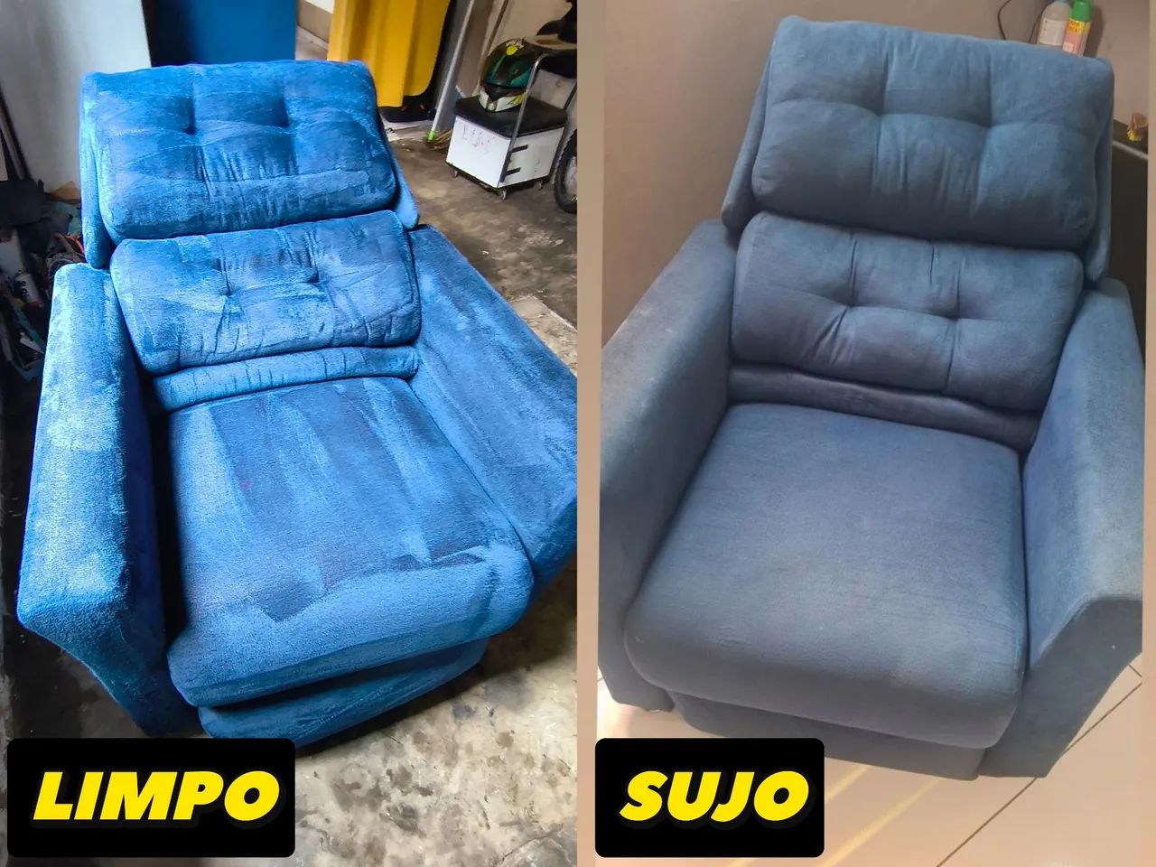 SEU SOFÁ HIGIENIZADO!! Deslocamento Grátis!  - Foto 5