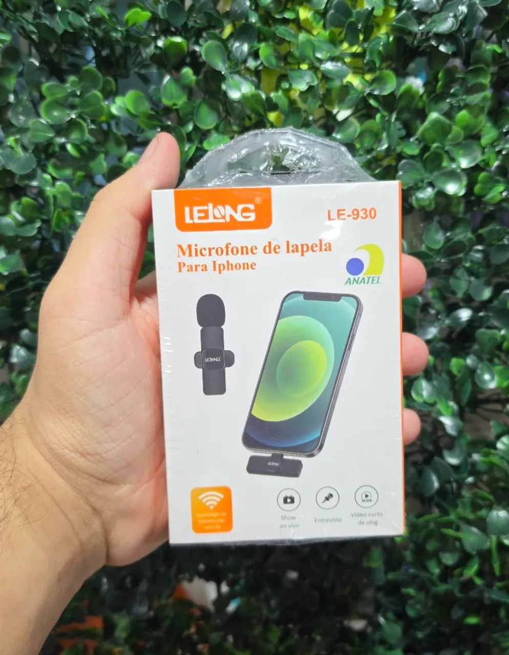 Microfone de Lapela iPhone (1 Microfone)