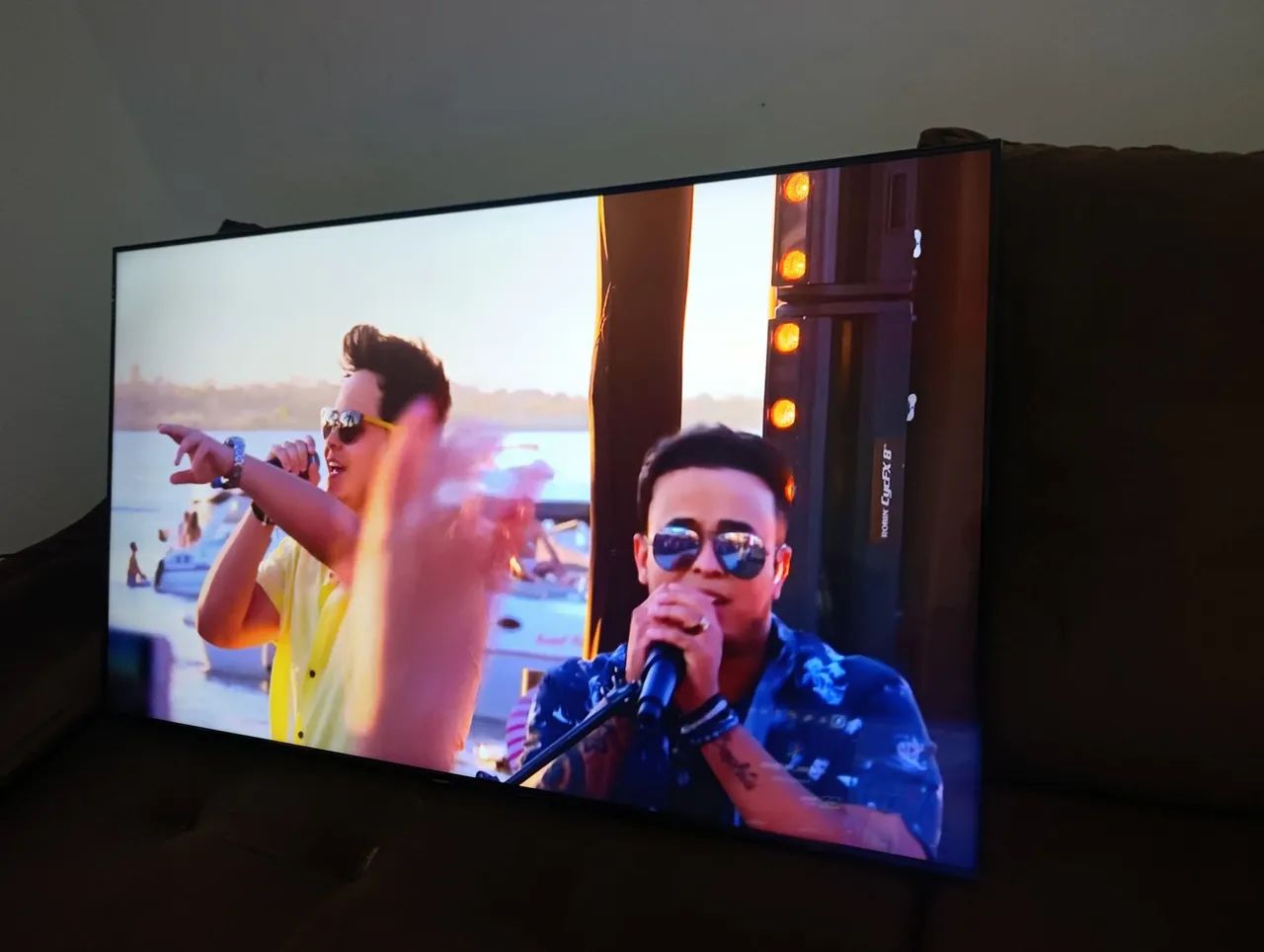 Tv Samsung 55 polegadas Android modelo 2025 4k - Foto 2