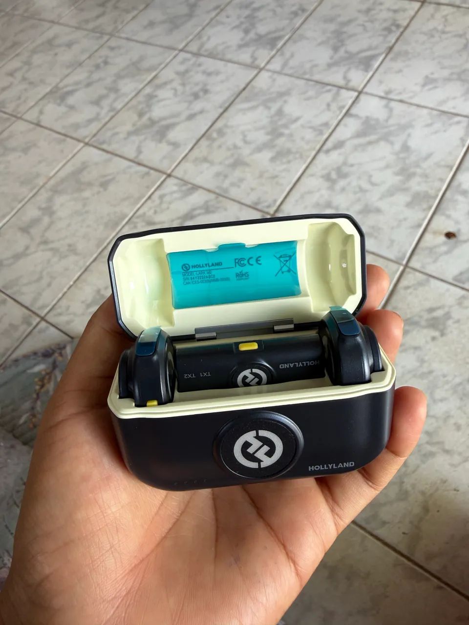 Hollyland Lark M2 Lightning Para iPhone Preto, novo - Foto 4