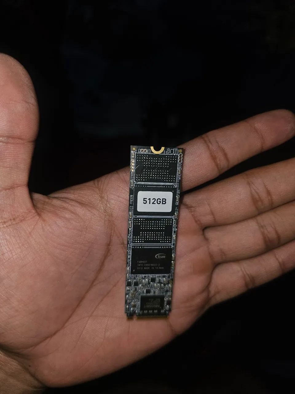 SSD TEAMGROUP 512GB - CONSERVADO C/POUCO USO - Foto 4