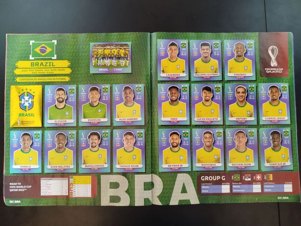 Álbum da copa 2022 completo + 34 figurinhas  - Foto 4