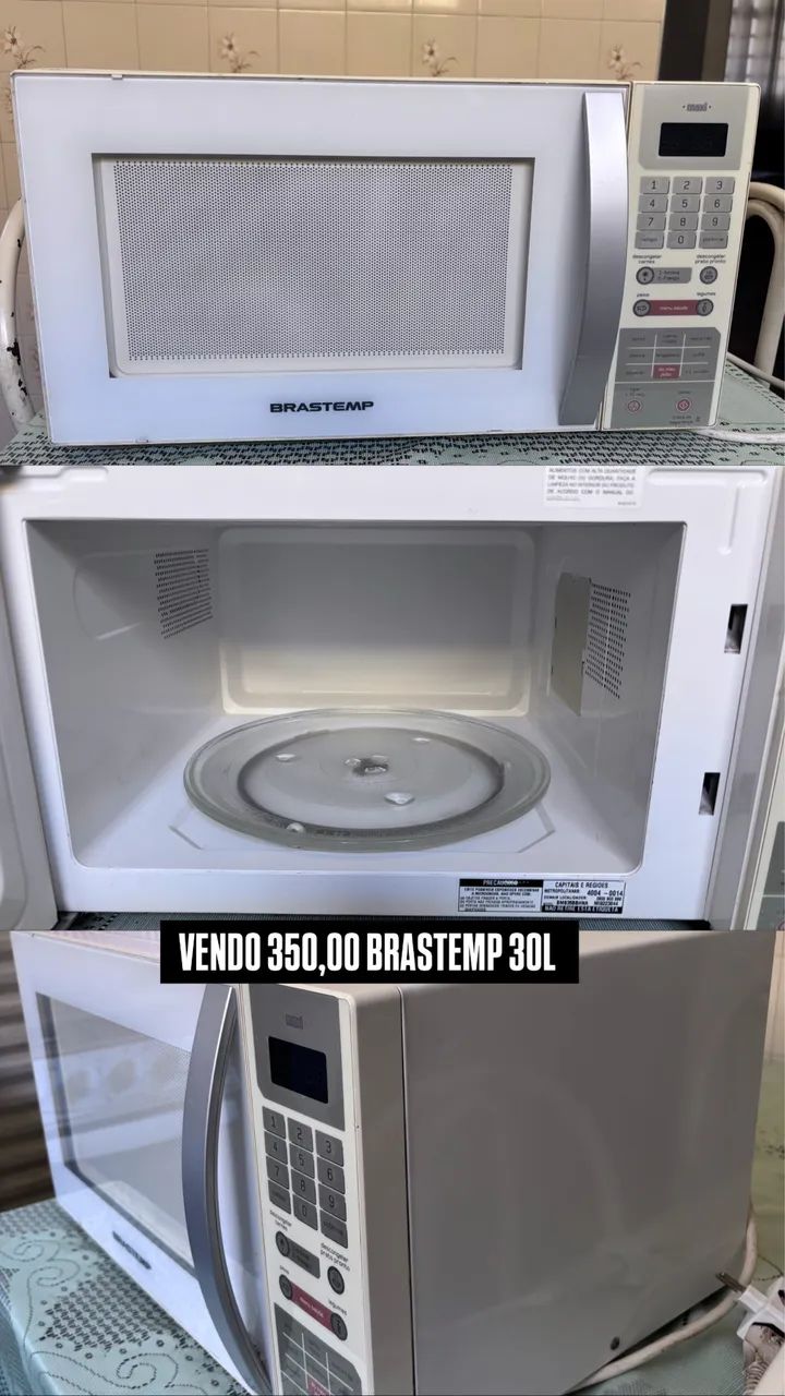 Microondas Brastemp 30L - Foto 4