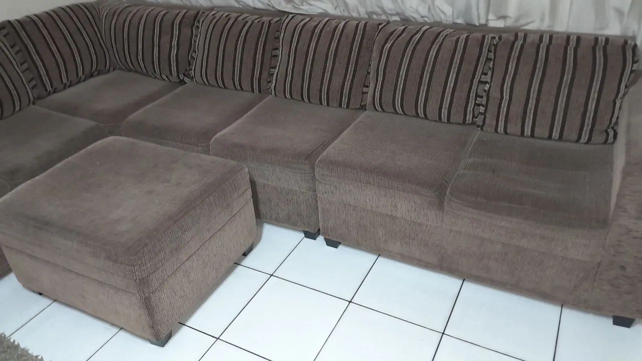 Sofá de canto de oito lugares - Foto 2