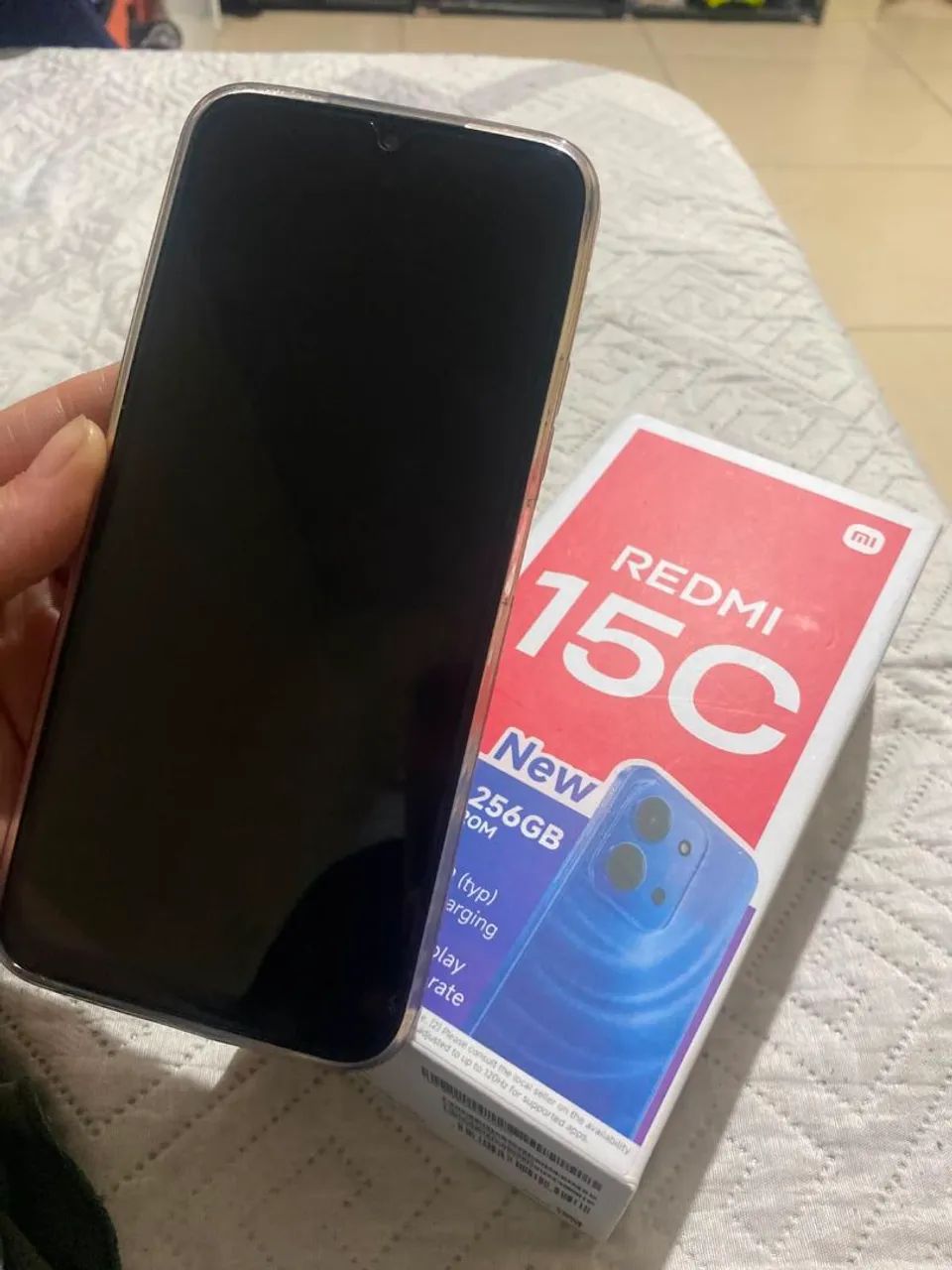 REDMI 15 C novo