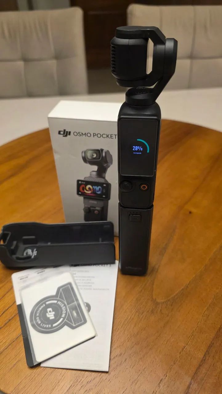 DJI Osmo Pocket 3 praticamente nova na caixa - Foto 3