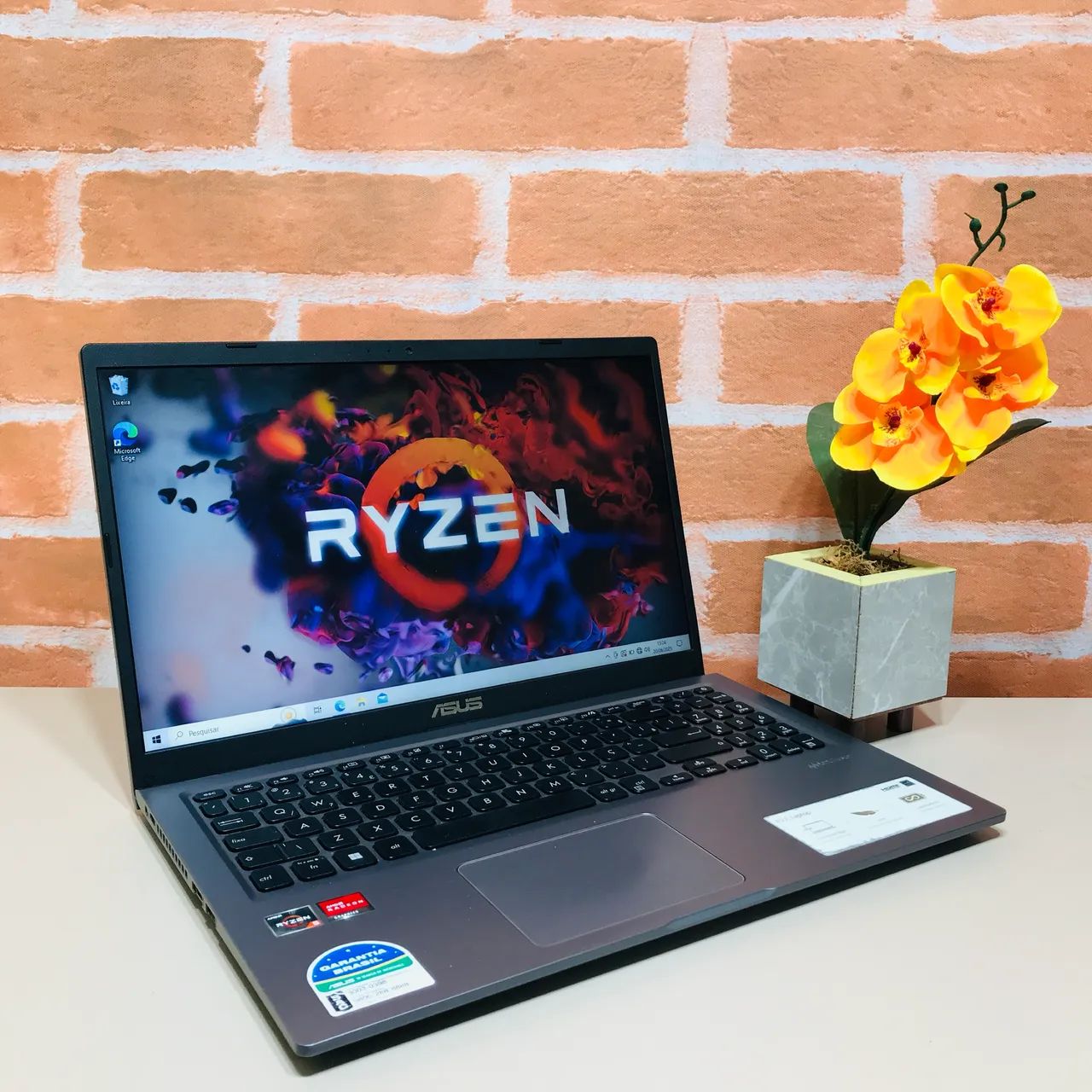 Notebook Asus Ryzen 5 3500U/ Ram 8GB/ Ssd 256GB/ Placa AMD Radeon 2GB - Foto 4
