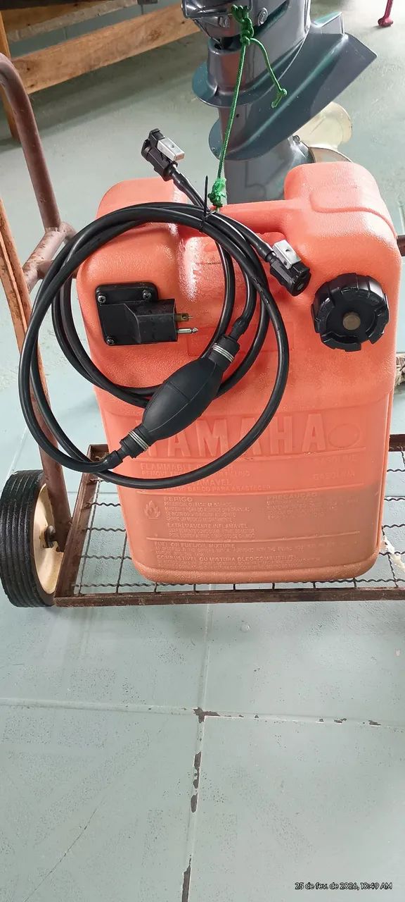 Motor de popa Yamaha 15hp ( relíquia ) - Foto 7