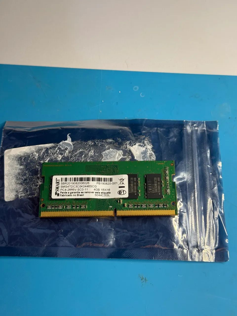 Memória RAM Smart 4GB DDR4 2666MHz Notebook 