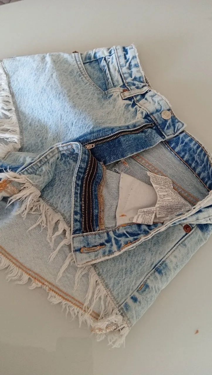 Short jeans Zara - Foto 3