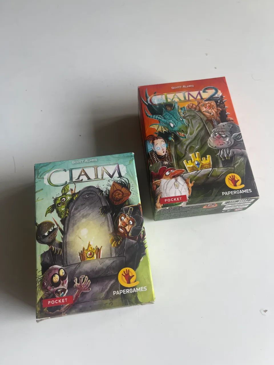 Claim 1 + Claim 2 - Card Game
