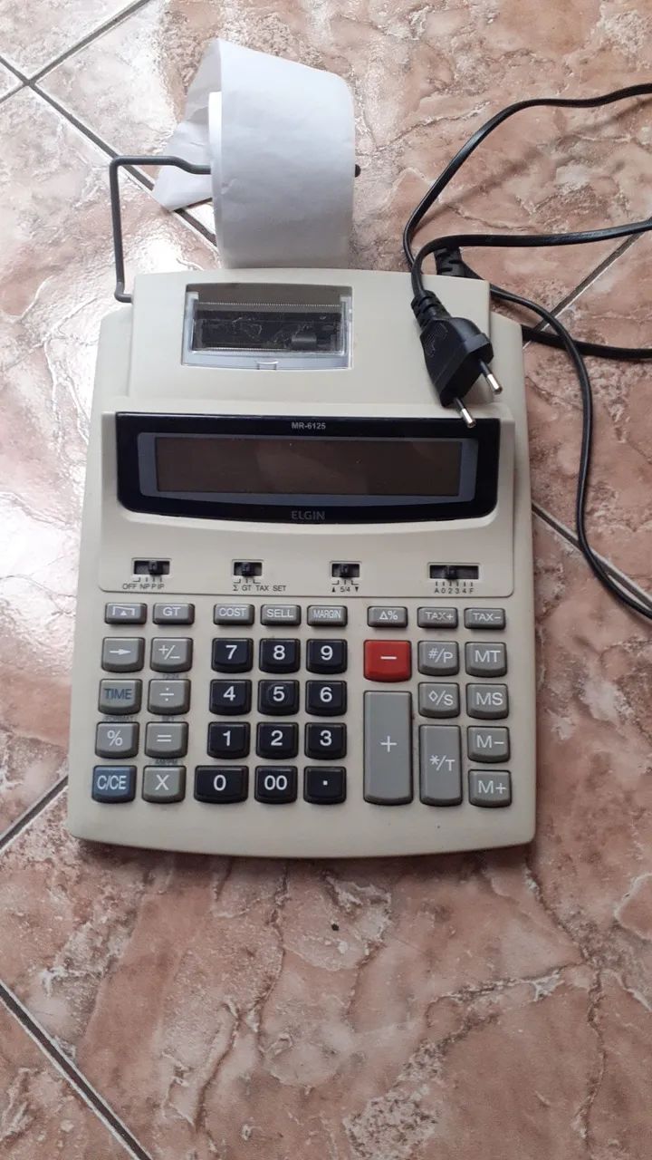 Calculadora  Elgin MR 6125.Com impressora.  - Foto 2