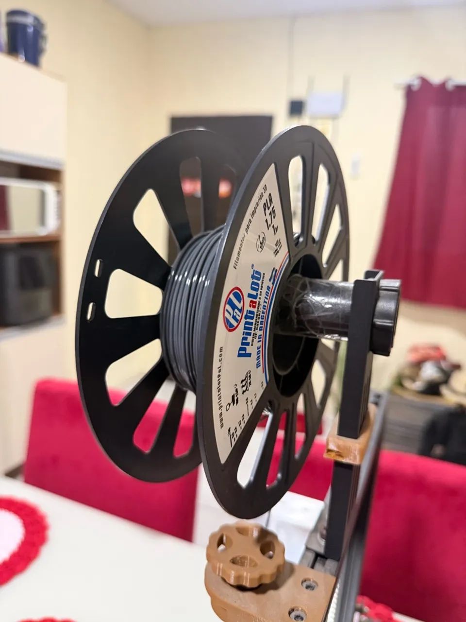 Impressora 3D Ender 3 com cartão e filamento - Foto 4