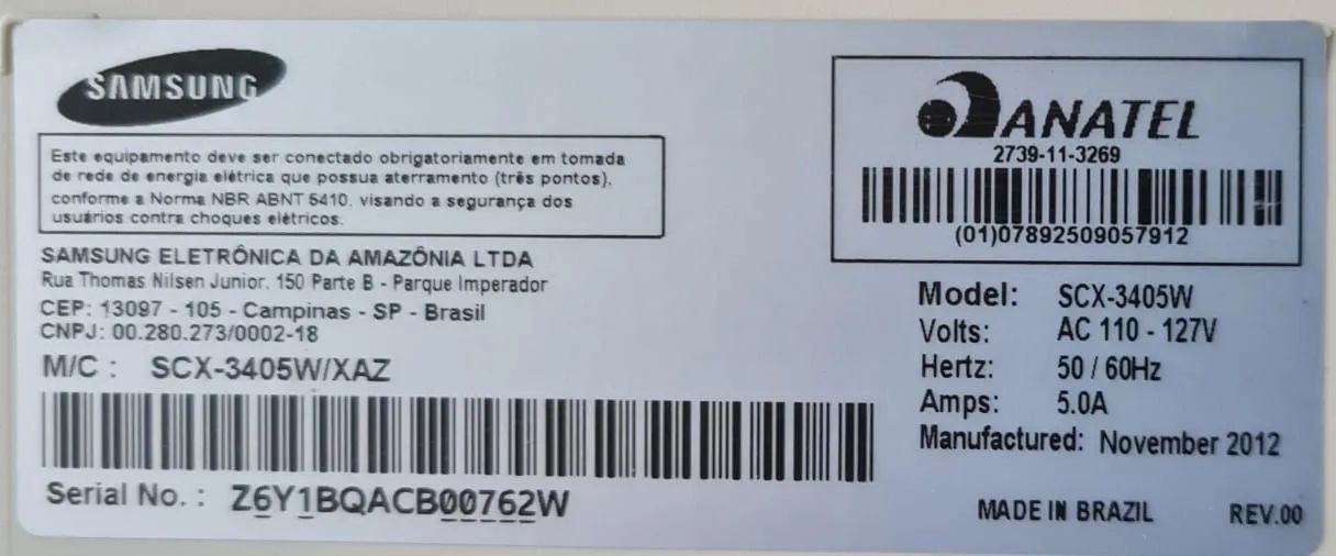Impressora Samsung SCX-3405W, Monocromática  - Foto 2