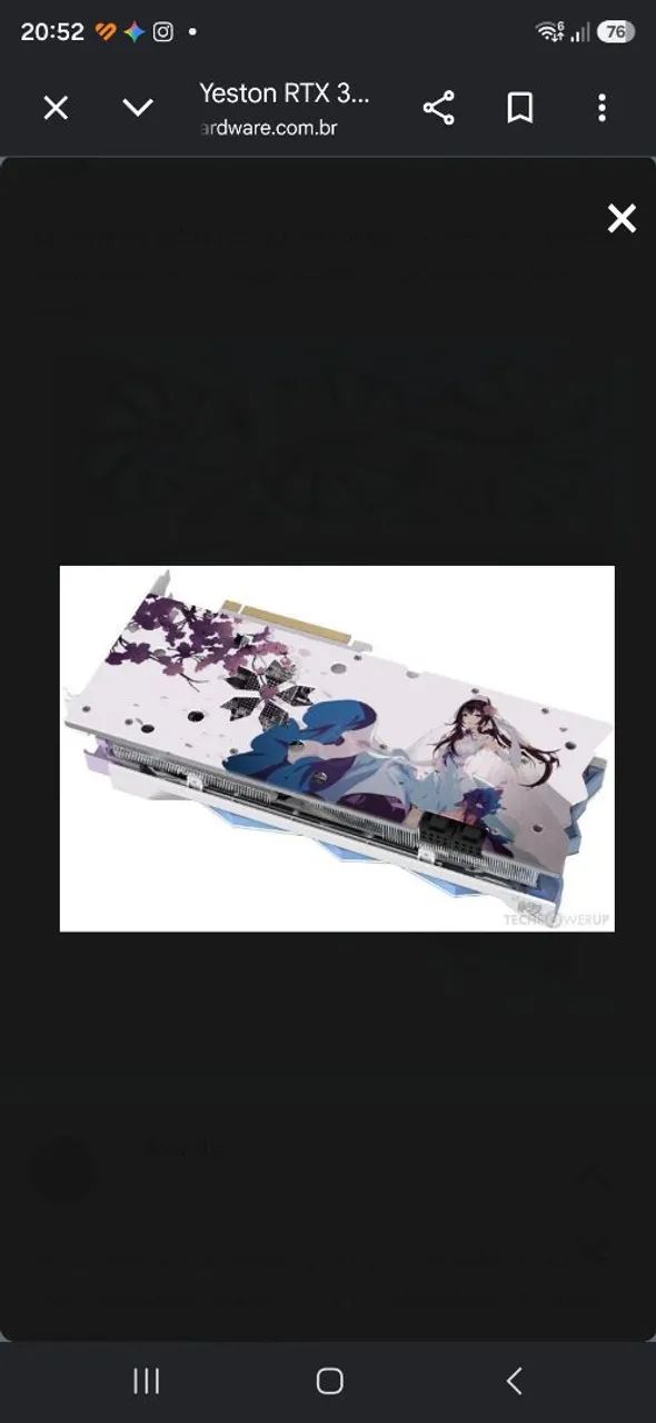 Placa video yeston rtx 3070 8gb - Foto 3