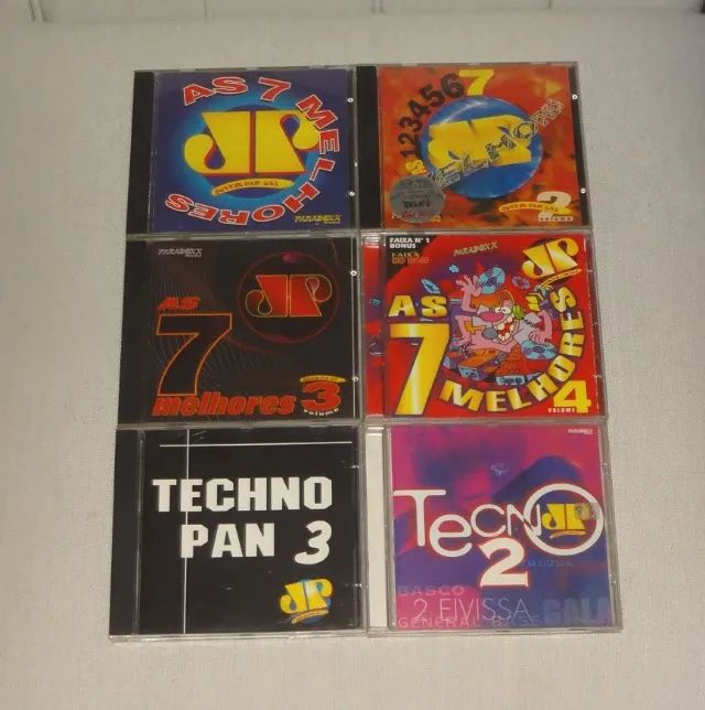 CD's House , Euro Dance , Techno , Jovem Pan e Vertentes  - Foto 5