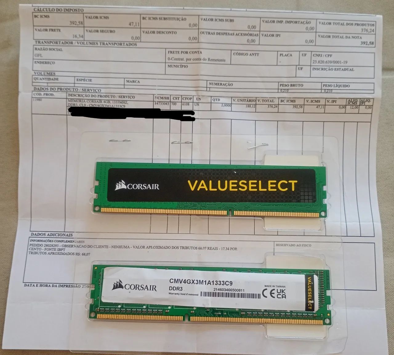Pente de Memória para Computador - Foto 3