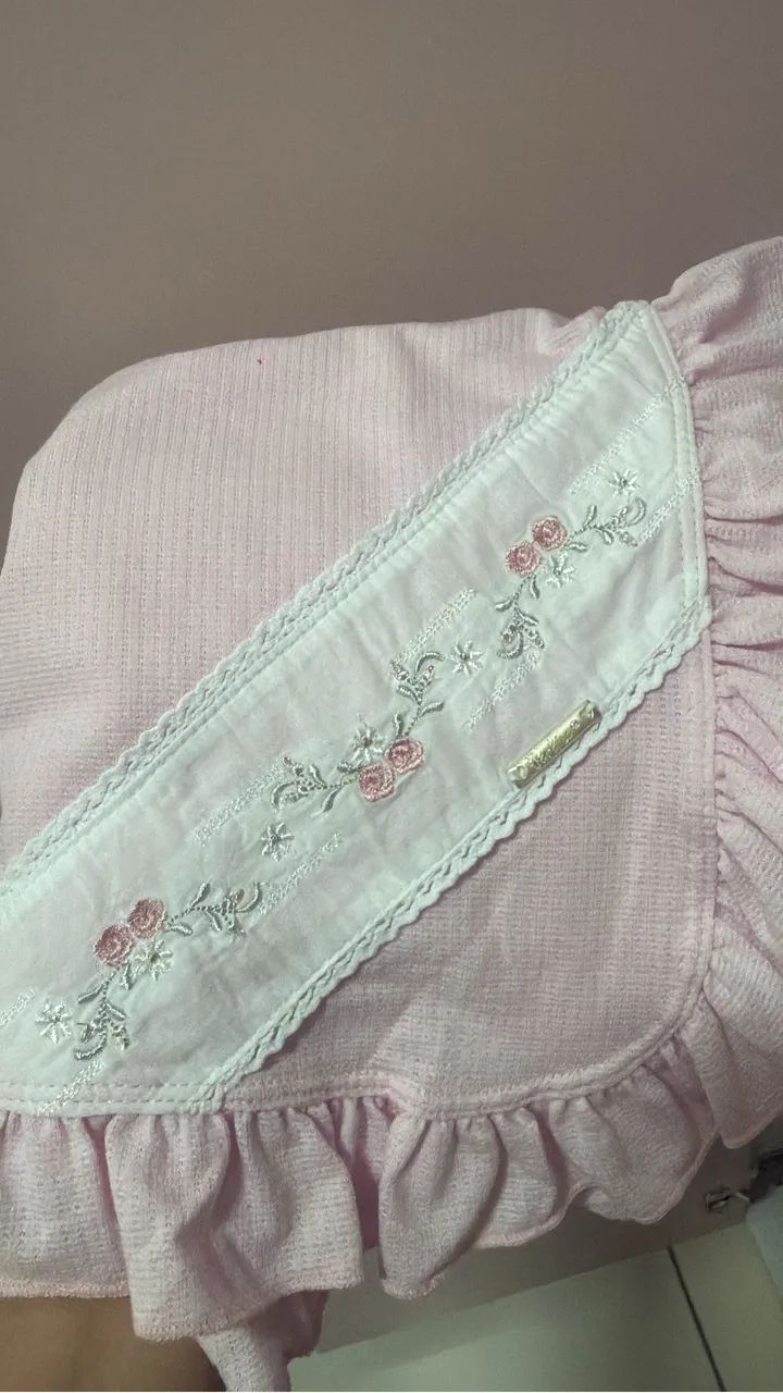 Fraldas de boca e roupa bebê  - Foto 4
