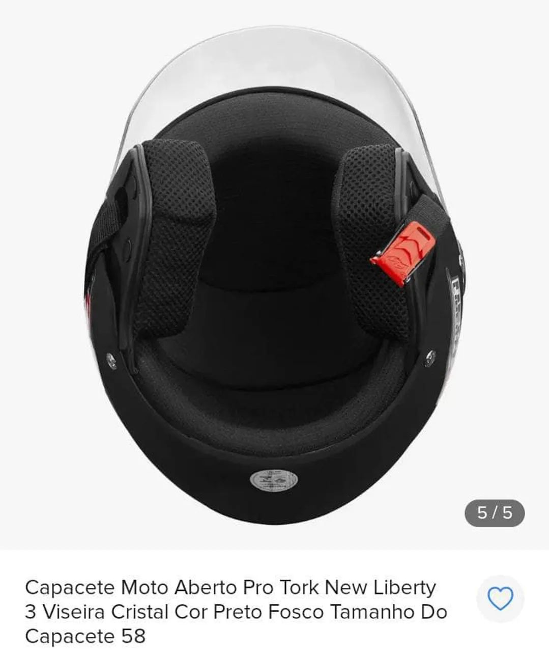 Capacete pro Tork new liberty  - Foto 3