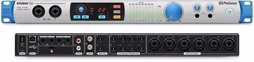 Interface de áudio 3.0 e mesa digital para estúdio (Presonus Studio 192)