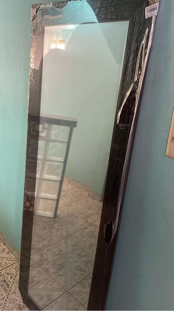 Espelho grande com moldura  - Foto 3