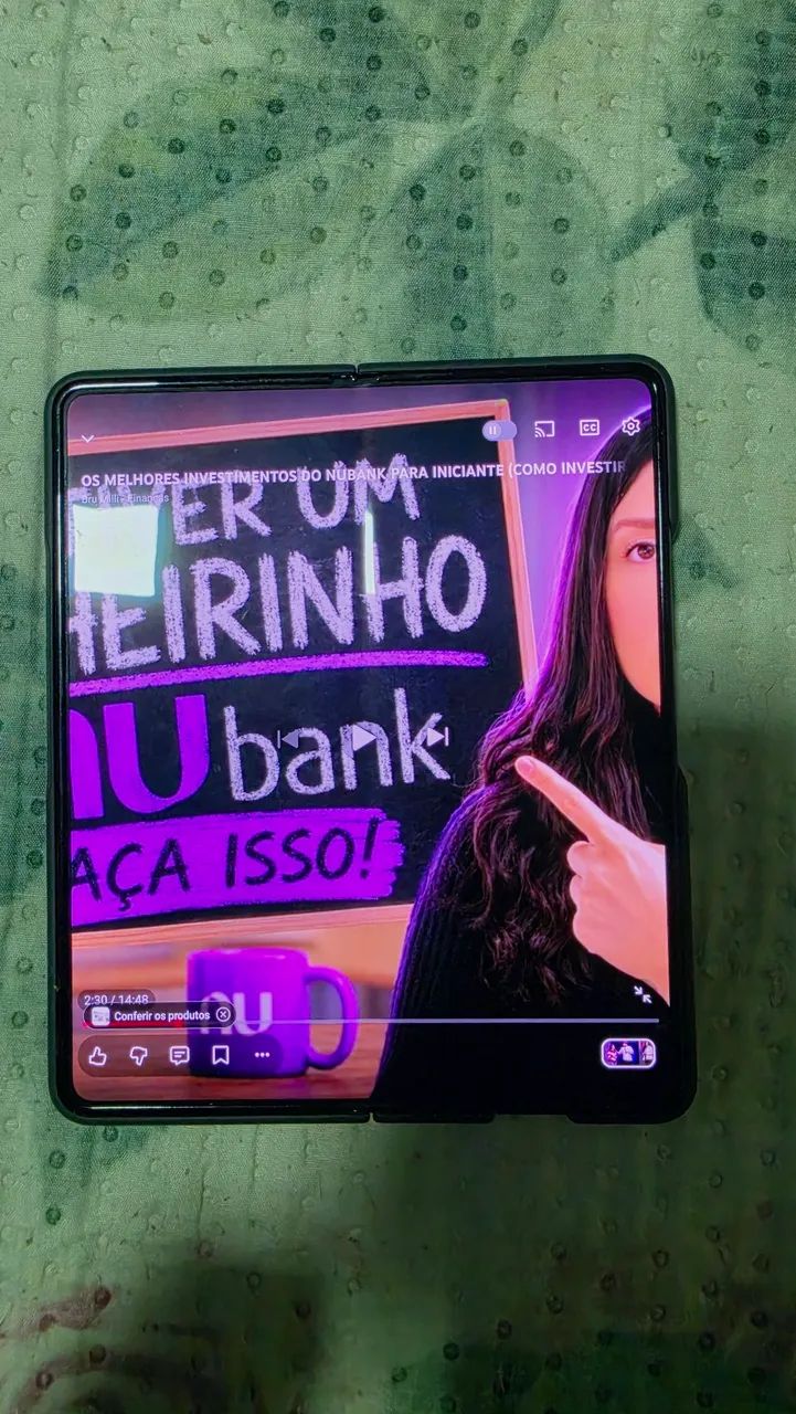 Samsung Galaxy Z Fold 5 512GB Prata com Nota Fiscal e acessorios - R$?4.300 - Foto 2