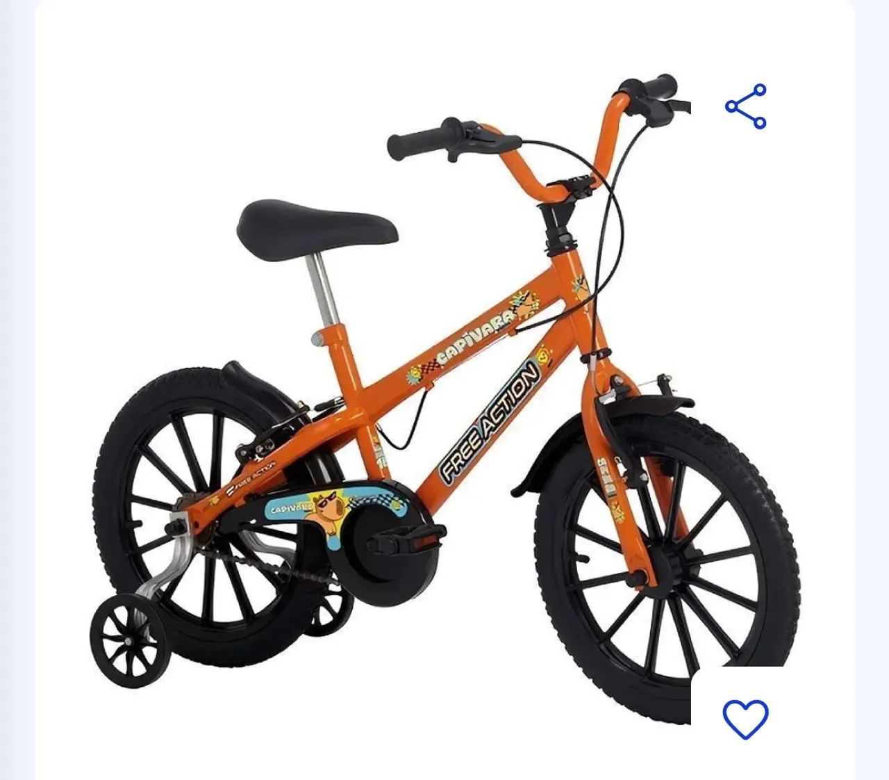 Bicicleta infantil aro 16 - Foto 2