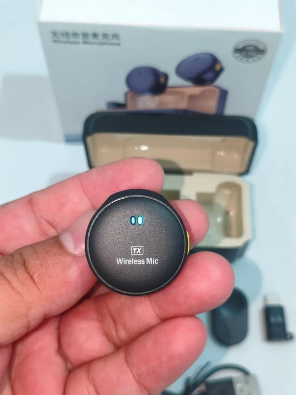Microfone de Lapela Bluetooth  - Foto 3