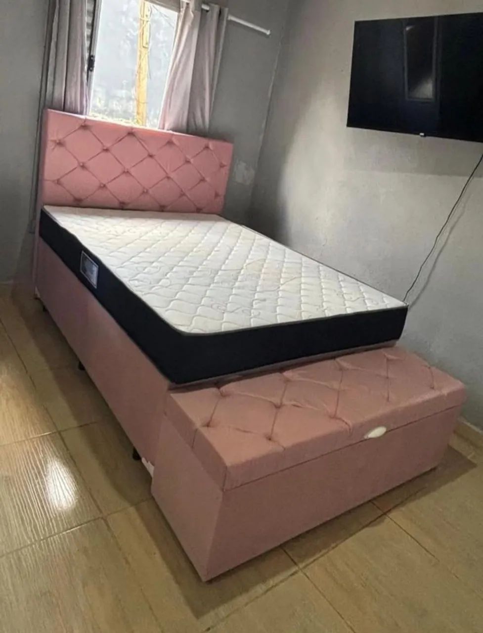 CAMA CASAL COMPLETA NOVA DE FÁBRICA FRETE GRÁTIS 