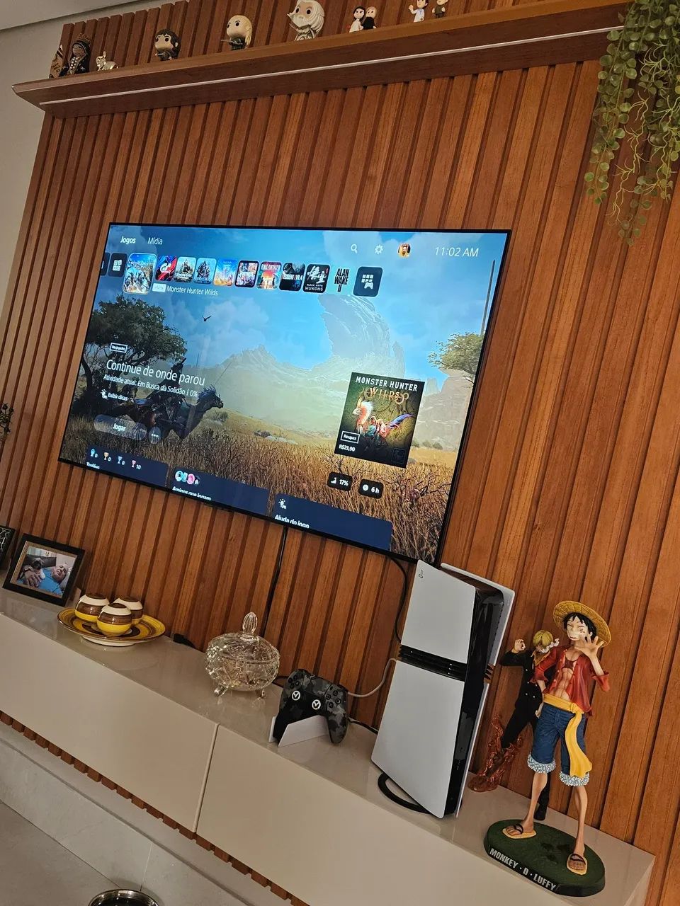 Tv lg oled C4 55 polegadas/144HZ impecável!!