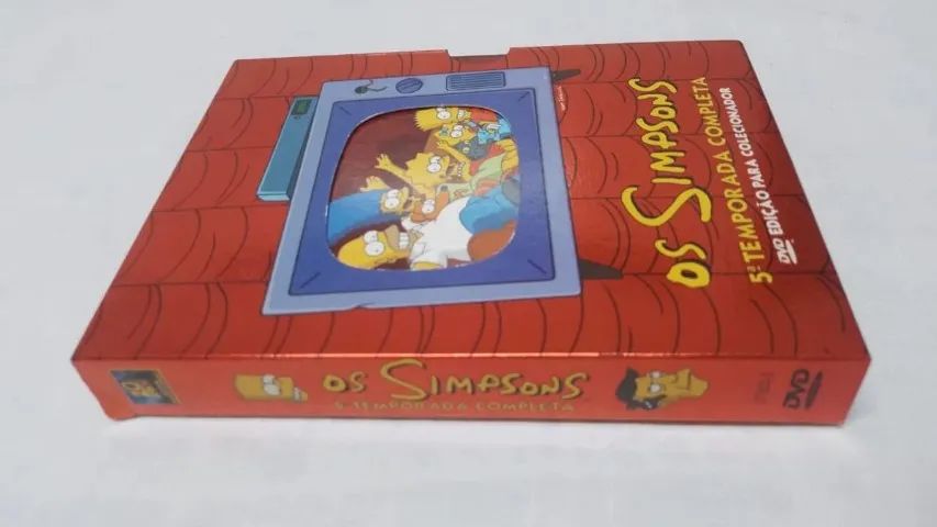 DVD Box Quadruplo Os Simpsons - 5ª Temporada Completa - Edição Para Colecionador ( 23954 ) - Foto 3