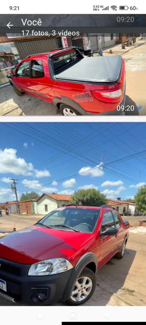 Fiat Strada Working Hard 1.4 Fire Flex 8V CD 2017